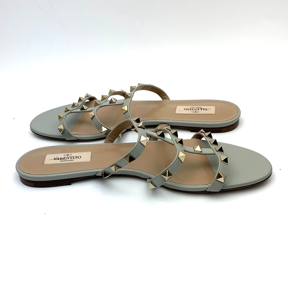 VALENTINO Rockstud Slide Sandal SZ9.5 - Picture 5 of 14